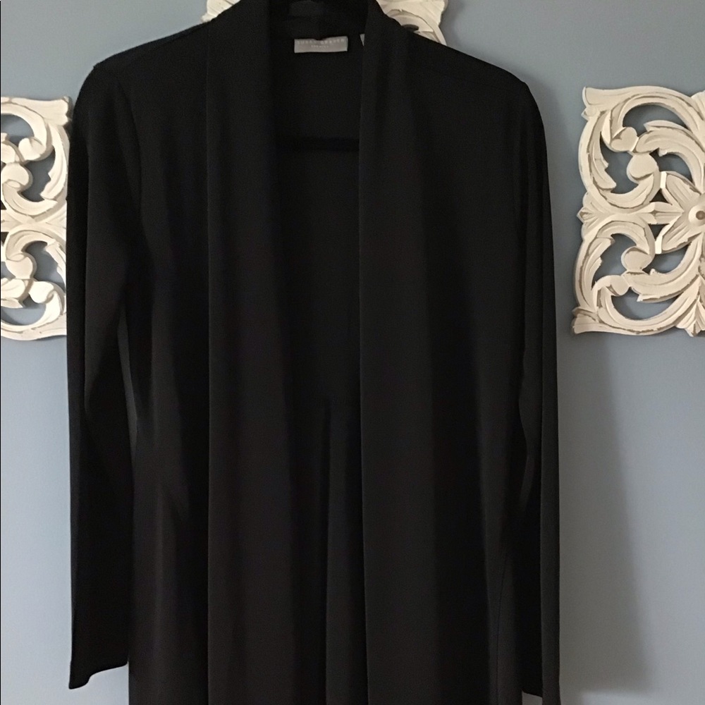 Susan Graver Open front cardigan